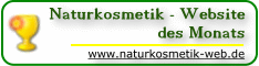 Naturkosmetik Website des Monats